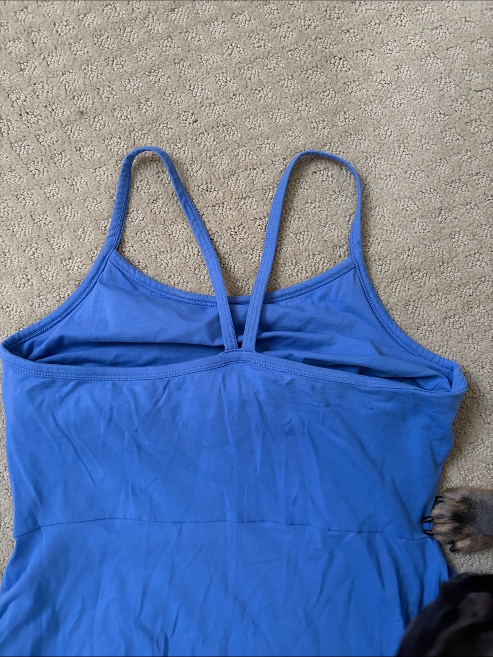 Pact Twilight Blue Spaghetti-Strap A-Line Dress - Picture 5 of 6